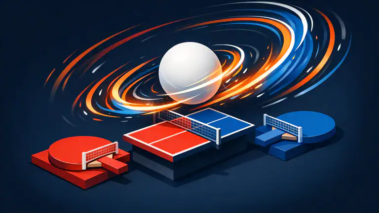Tischtennis-Meister: Revolutionäre Spin-Steuerung im Fokus header