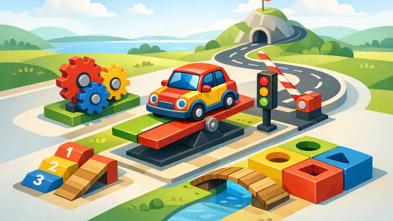 Warum Autospiele für Kleinkinder 1-5 Kinder und Eltern begeistert header
