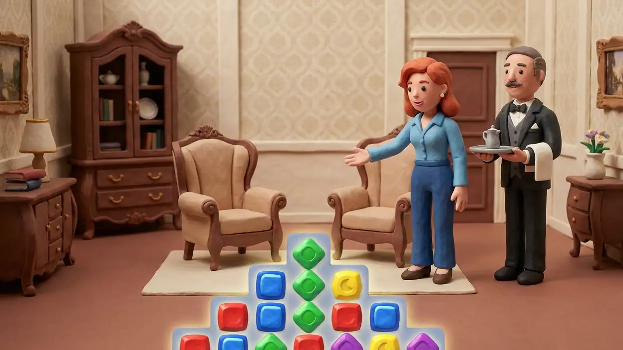 Matchington Mansion Review: Match-Three Puzzles With a Place to Restore header