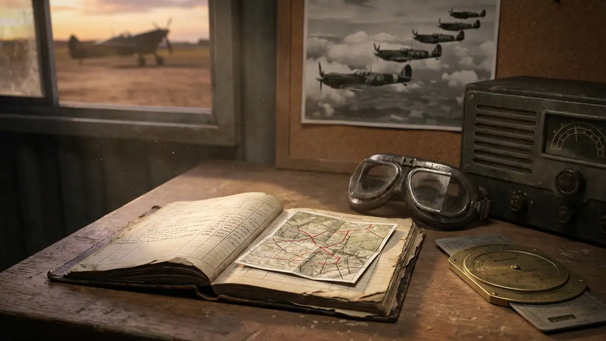 Strategic Squadron Mastery in 1945 Air Force: Airplane Games header