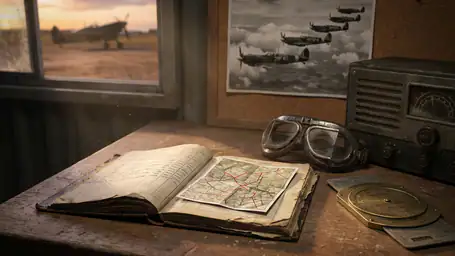 Strategic Squadron Mastery in 1945 Air Force: Airplane Games header