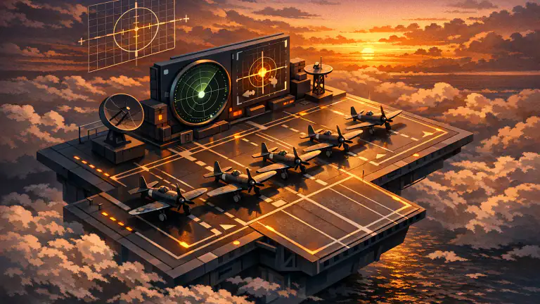 Strategic Squadron Mastery in 1945 Air Force: Airplane Games header