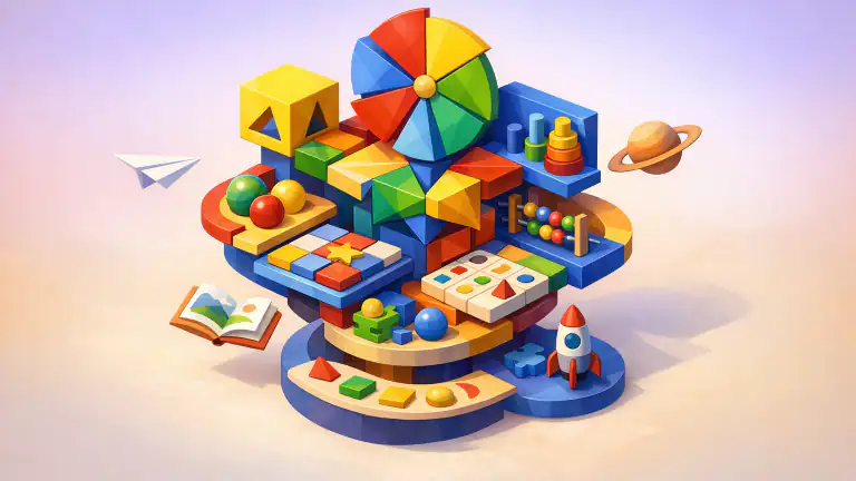Juegos para niños: edades 3-7: Innovación en aprendizaje lúdico header