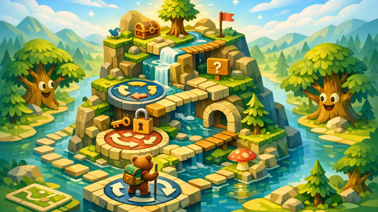 Super Bear Adventure: Desafío en el Mundo de los Gigantes header