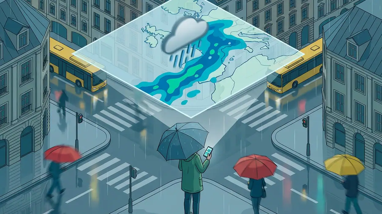 Tiempo & Radar: consulta la lluvia y decide cuándo salir header