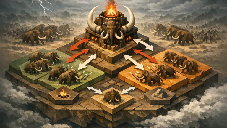 Brutal Age: Horde Invasion, la Stratégie Préhistorique Réinventée header