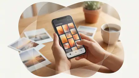 Galerie photo : retrouver ses images sans se perdre dans les effets header