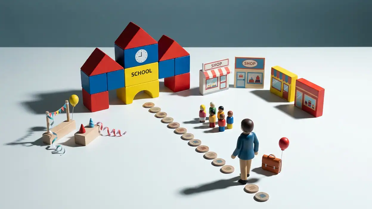 School Party Craft : une ville libre, des repères trop discrets header