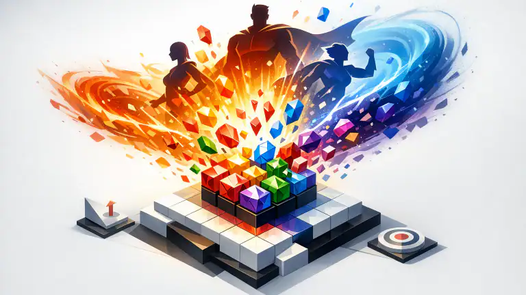 Super-héros & Puzzles Match3 : Stratégie et Action Réinventées header
