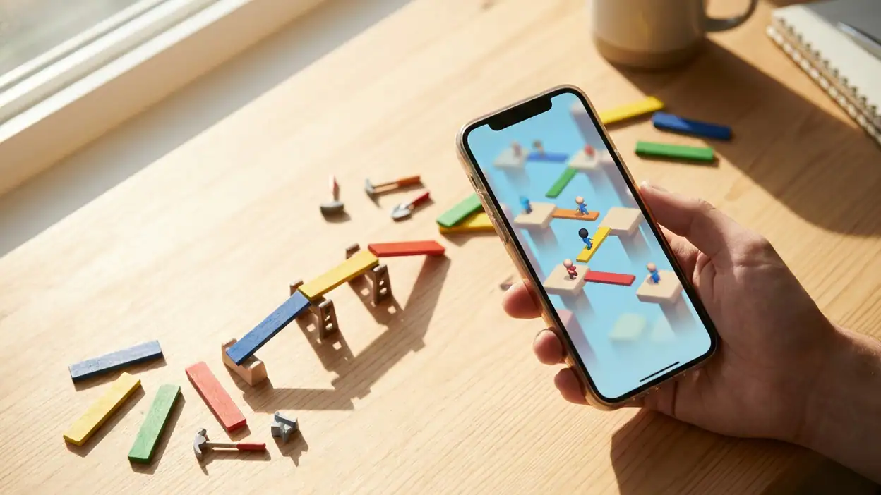 Bridge Race giỏi tạo hưng phấn, nhưng chưa thật sự bền trước sai lầm header