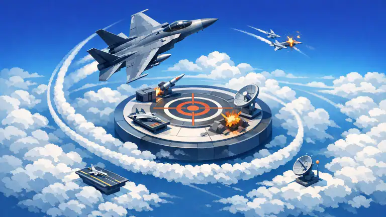 Tận Hưởng Không Chiến Thực Tế Trong Sky Fighters 3D header