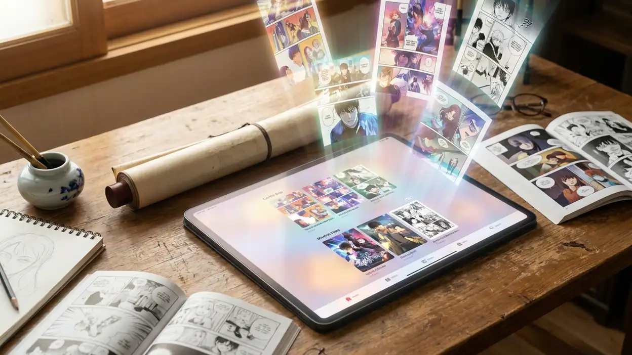 WEBTOON: Sức Hấp Dẫn Của Truyện Tranh Di Động header